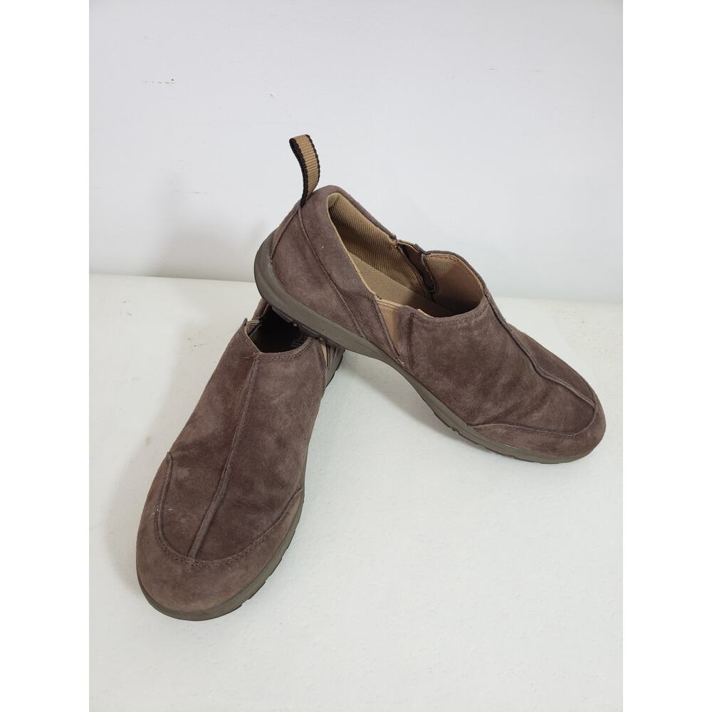 Y2K Duluth Trading Womens Shoes Size 9.5 Slip on Suede Work Distressed